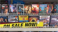 DVD and VHS Shelf Lot