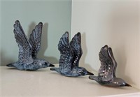 Family of birds figurines