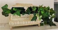 Decorative box of greenery