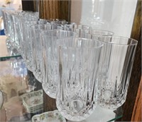Set of 10 glasses