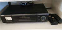Sony hi fi stereo and vcr player