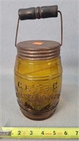 Globe Tobacco Co. Tobacco Jar- 7"t