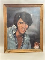 *Framed Elvis Presley Print
