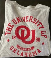 The University of Oklahoma T Shirt Size Large NWT