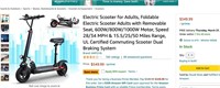 *Electric Scooter, Foldable Electric Scooter