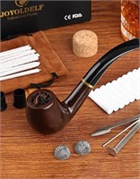 Joyoldelf Wooden Smoking Pipe Gift Set