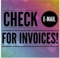 You will be emailed a HiBid invoice
