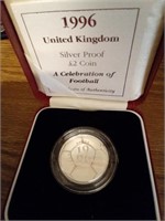 1996 United Kingdom Silver Proof $2 Coin