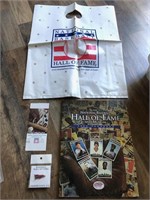 Lot of Baseball Hall of Fame Museum items