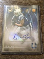 2014 Topps Donte Moncrief autograph rookie card