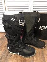 NEW IN BOX FOX RACING MOTOCROSS BOOTS SIZE M9