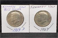 1964 Kennedy Silver Dollars