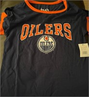 NHL Edmonton Oilers Ladies Short Sleeve Shirt
