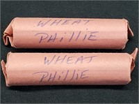 Philadelphia Wheat Cent Rolls - Unknown Years