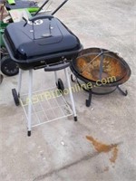 Charcoal Grill, Fire Pit