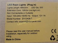 New LED 66ft. Rope Lights