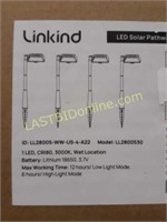 New LED Solar Pathway Lights 4 - pack