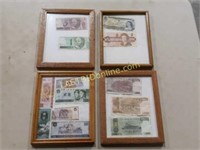 Framed Foreign Currency