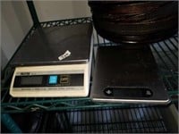 Two kitchen scales