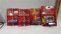 4 “Racing Champions” 1:64 Scale Diecast Cars