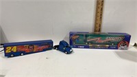 Two 1:64 Diecast Trailer Rigs (Winner’s Circle”
