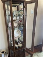 Items Inside Curio Cabinet