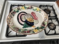 Large Vintage Turkey Platter