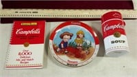 Campbell's Soup Thermos, Plte & Cookbook