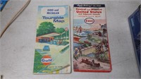 2 old road maps