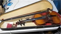 Antique Violin, case & bow