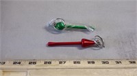 Keychain 1 hitter pipes