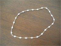 14k Gold Necklace 16 inches long  total wgt.