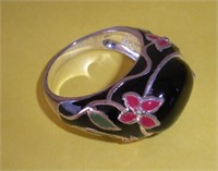 Sterling Silver Ring  size 9 1/2   ttl wgt.