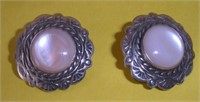 Sterling Silver Earrings  total weight 10.26g