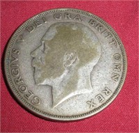 1926 Silver Great Britain Half Crown Coin  13.83g