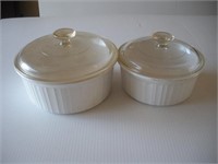 Corning Ware Casserole Dishes  1.5L & 2.5L