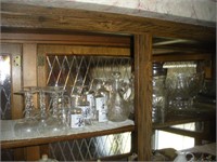 Glassware - Contents of Shelf
