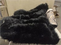 Furry rug & other mat