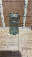 Atlas quart jar with glass lid