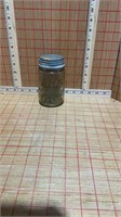 Atlas pint jar with zinc lid