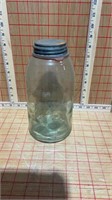 Ball half gallon jar with zinc lid