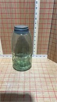 Atlas, half gallon jar with zinc lid