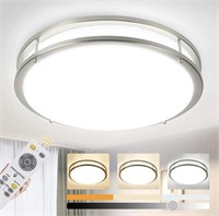 Dimmable Flush Mount LED Ceiling Light Fixture
