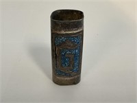 Alpaca Silver Turquoise Lighter Case 37.9 Gr Tw