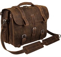 Augus Leather Messenger Bag