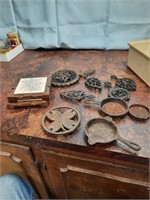 Trivets and cast iron ash trays