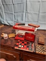 Vintage wooden and paper games: Pittsburg,