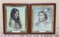 Bill Hampton Native American Prints.