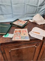 Stamp collecting kit stamps