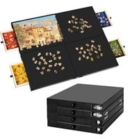 Foldable 1000 Piece Wooden Jigsaw Puzzle Board